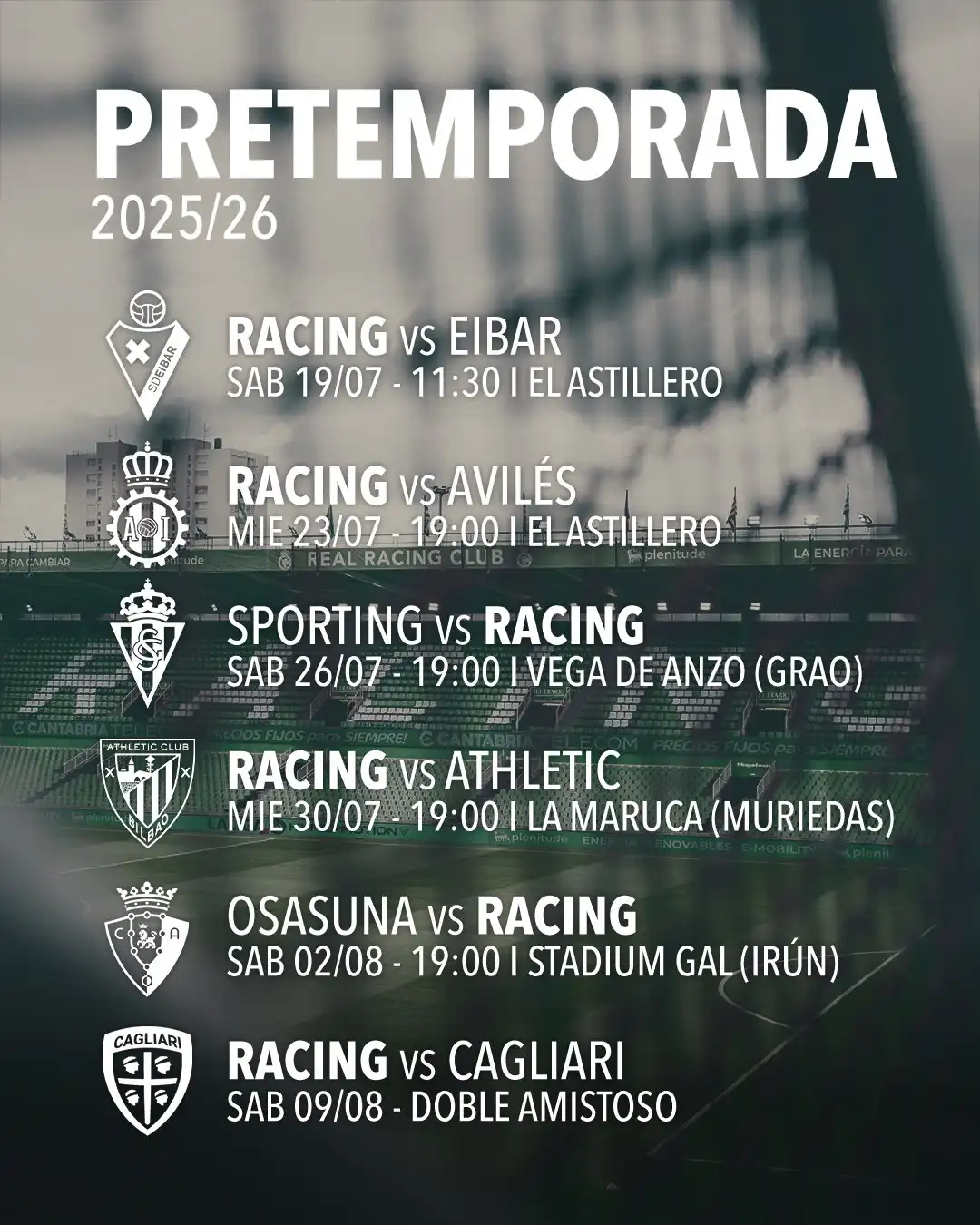 El Racing de Santander se Prepara para su Último Amistoso de Pretemporada