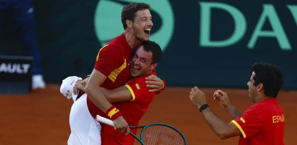 España logra un hito en la Copa Davis con una remontada histórica