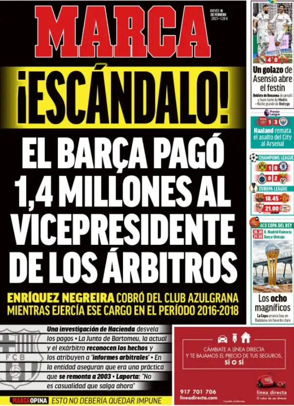 El Caso Negreira: Un Juicio que Sacude al Fútbol Español