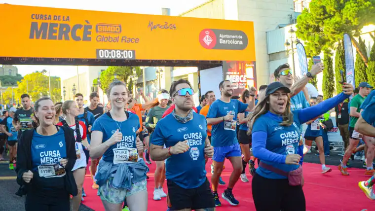 La Cursa de la Mercè 2025: Un Éxito a Pesar de la Lluvia