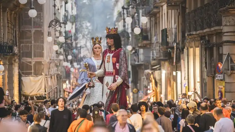 Alteraciones en el Tráfico por la Cabalgata de la Mercè 2025 en Barcelona