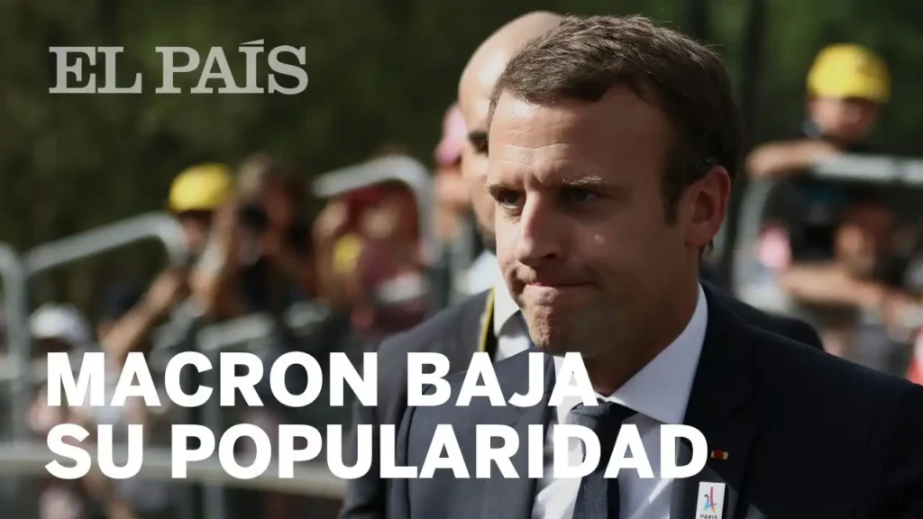 La Caída de Macron: Un Análisis de su Desplome en Popularidad