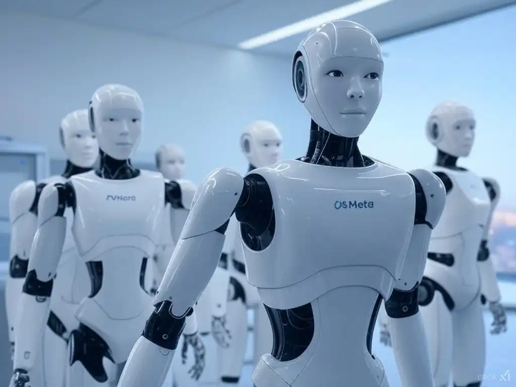 Meta y su Ambicioso Proyecto de Software para Robots Humanoides