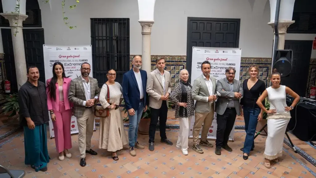 Hugo Sánchez Brilla en el Concurso Internacional de Baile Flamenco en Badajoz