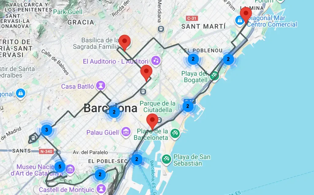 Las Rutas Alternativas: Calles de Barcelona con Menos Tráfico
