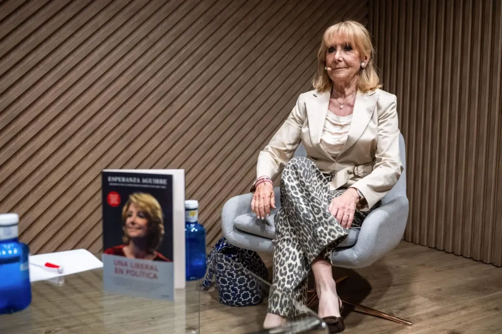 Esperanza Aguirre y su visión sobre la política actual en España