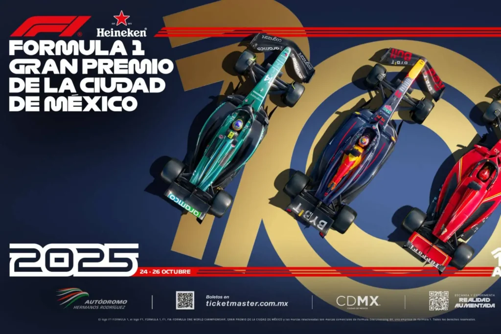 Todo lo que necesitas saber sobre el Gran Premio de México 2025 de Fórmula 1