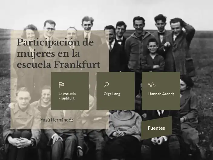 Redescubriendo a las Mujeres de la Escuela de Fráncfort