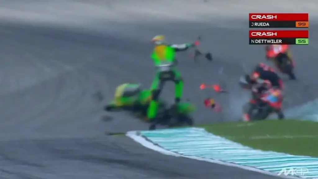 Accidente Impactante en el Gran Premio de Malasia: Rueda y Dettwiler en Estado Crítico