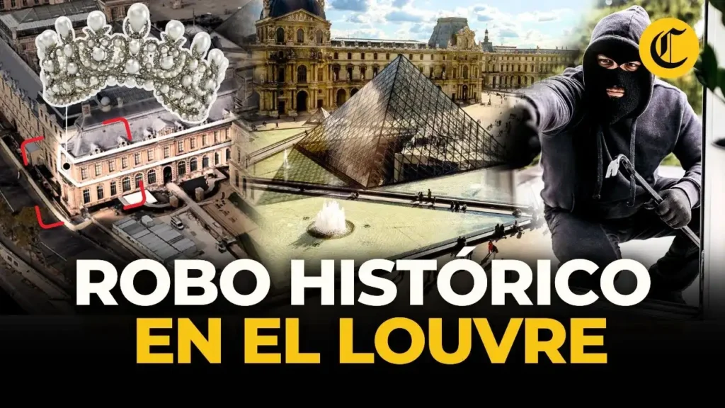 Detenidos dos hombres por el robo en el Museo del Louvre: un golpe audaz y planificado