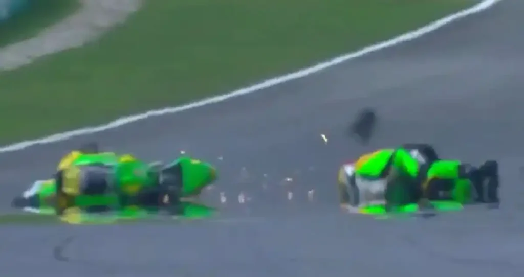 Accidente en Moto3: José Antonio Rueda y Noah Dettwiler en estado crítico