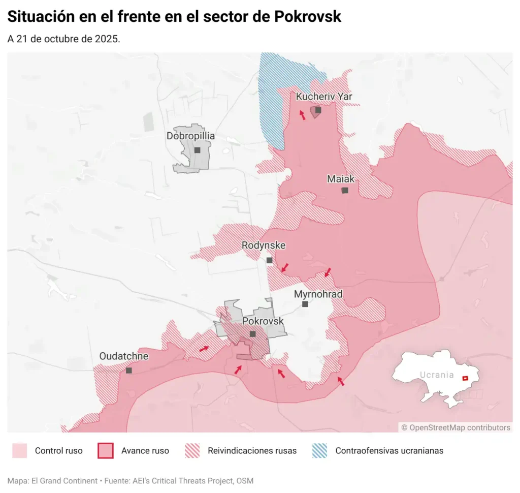 La Tensa Situación en Pokrovsk: Infiltraciones Rusas y el Riesgo de Asedio