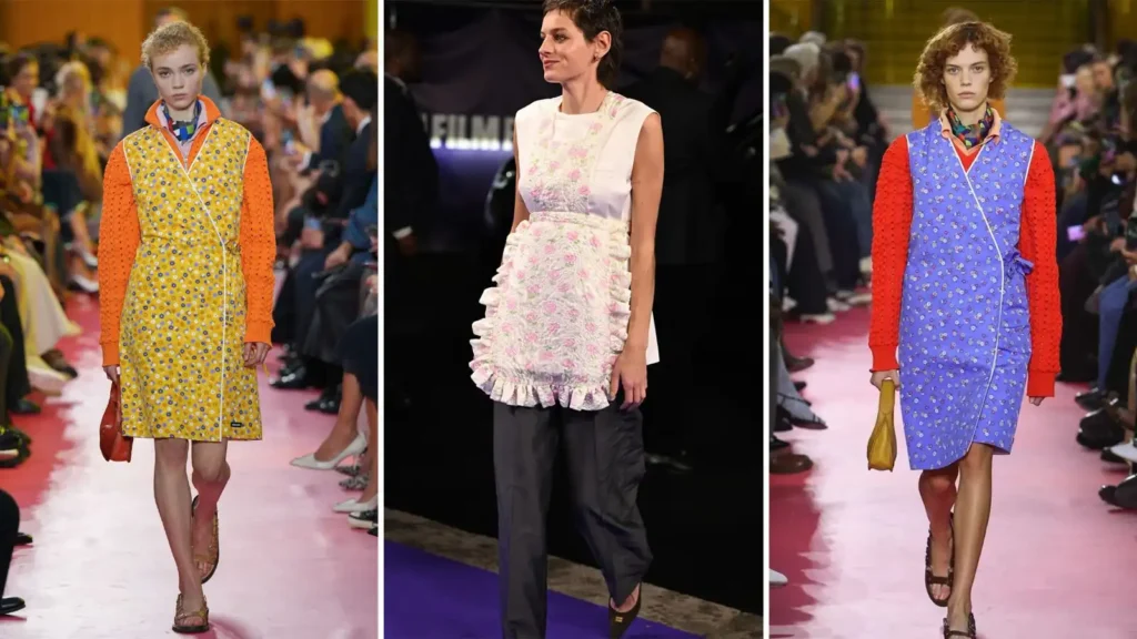 La Resurrección de Estilos: Delantales y Hábitos en la Moda Actual