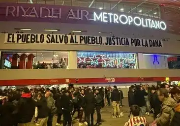 La Afición del Atlético de Madrid se Une por Justicia tras la Tragedia de la Dana