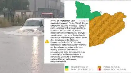 Catalunya en Alerta: Lluvias Torrenciales y Precauciones Necesarias