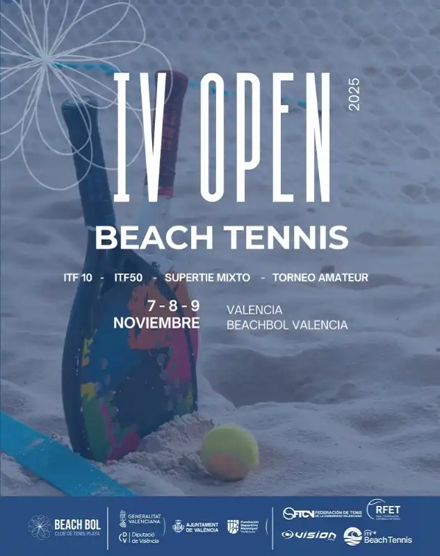Valencia se Prepara para el IV Open Internacional de Beach Tenis
