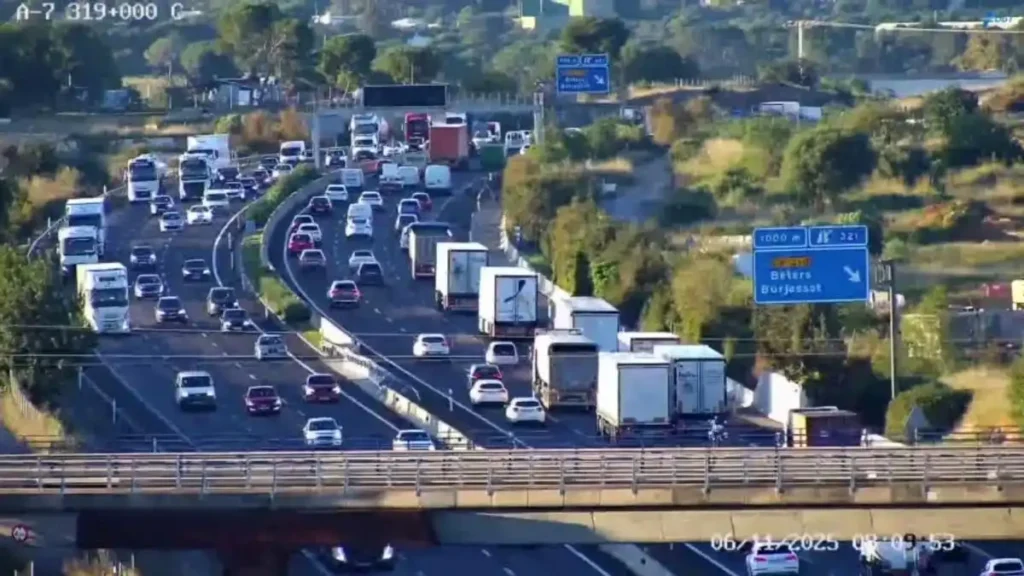 Tráfico en València: Retenciones y Atascos en la Mañana del 6 de Noviembre
