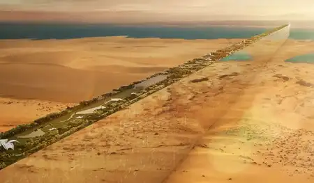 El Futuro Incierto de The Line: Desafíos y Controversias en la Megaciudad Saudí