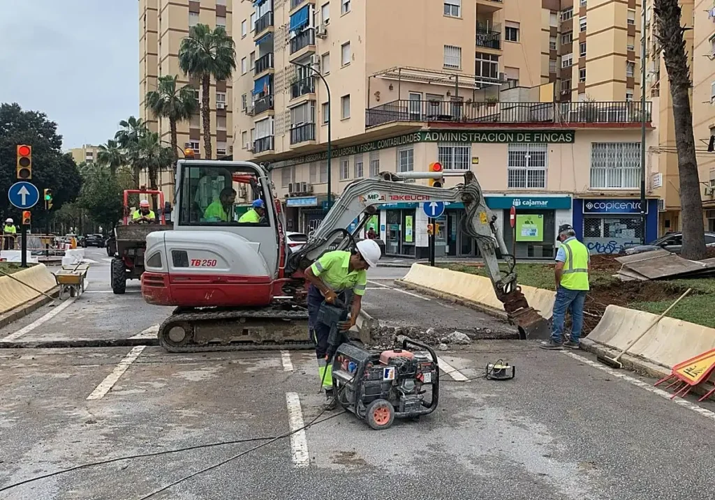 Impacto del Corte de Tráfico por las Obras del Metro en Málaga