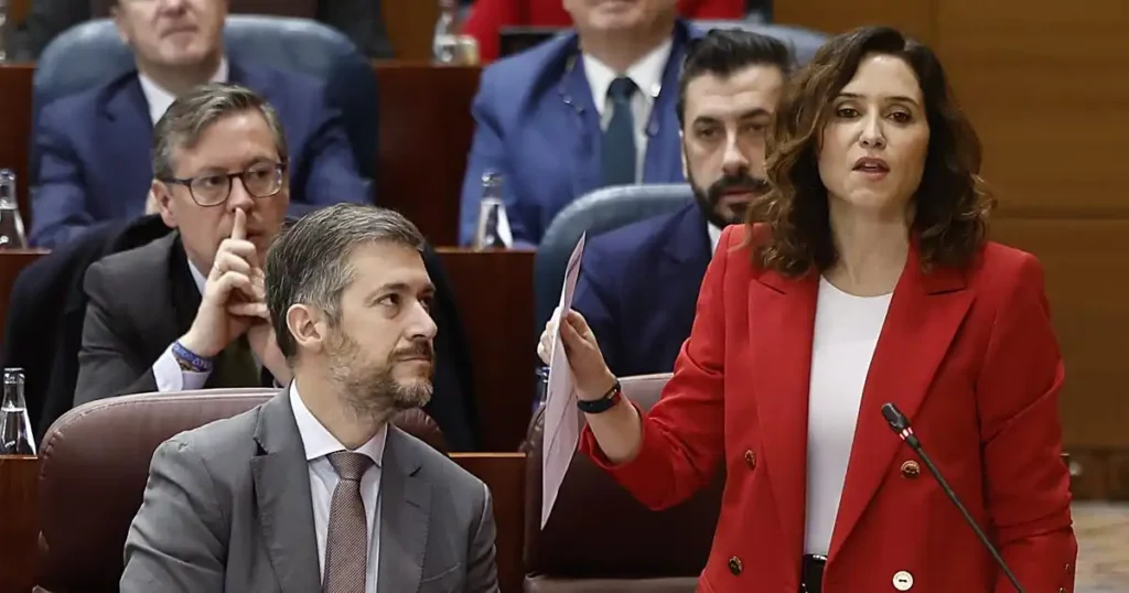 La Defensa de Ayuso y el Grupo Quirón: Un Debate Controversial en la Asamblea de Madrid