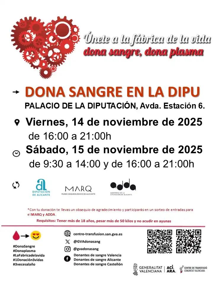 Alicante se Une por una Causa: Maratón de Donación de Sangre en el MARQ