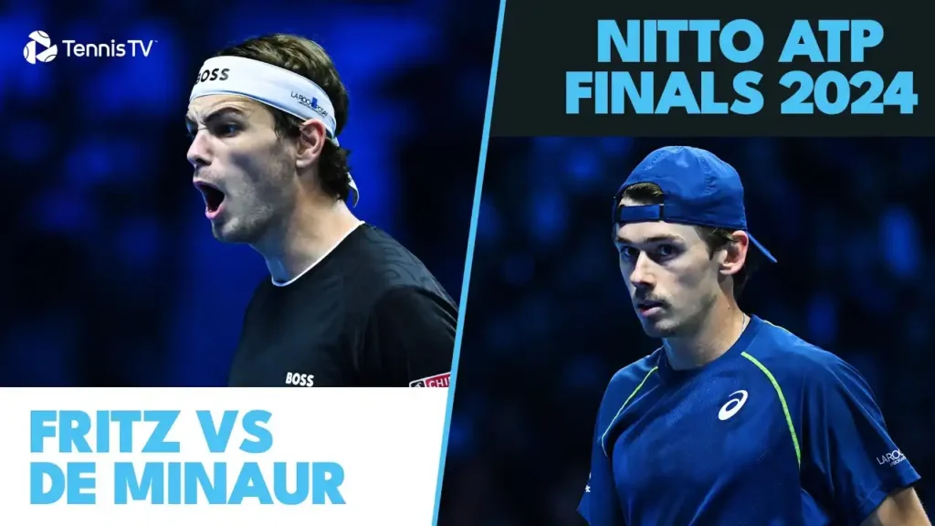 Intensa Batalla en las ATP Finals: Fritz y De Miñaur se Juegan el Futuro