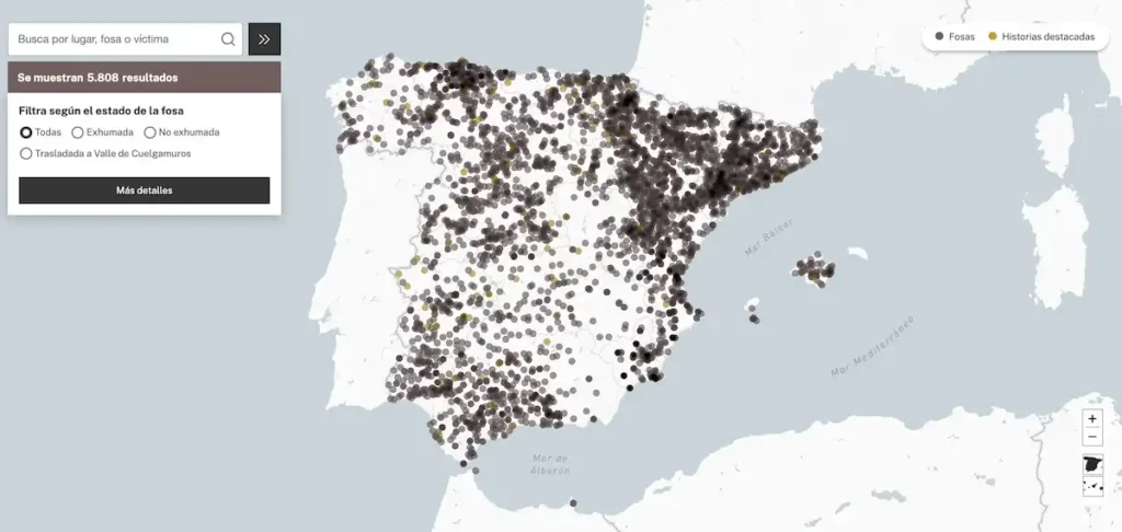 La Memoria Histórica en Madrid: Un Mapa de Fosass que Revela el Pasado Silenciado