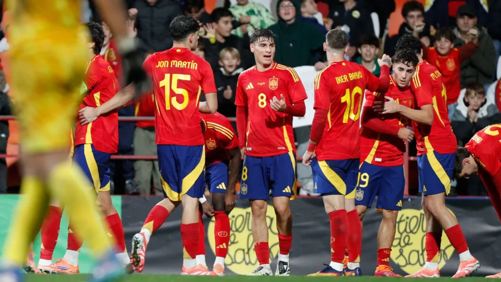 La Selección Sub-21 de España Brilla con una Goleada Histórica ante San Marino