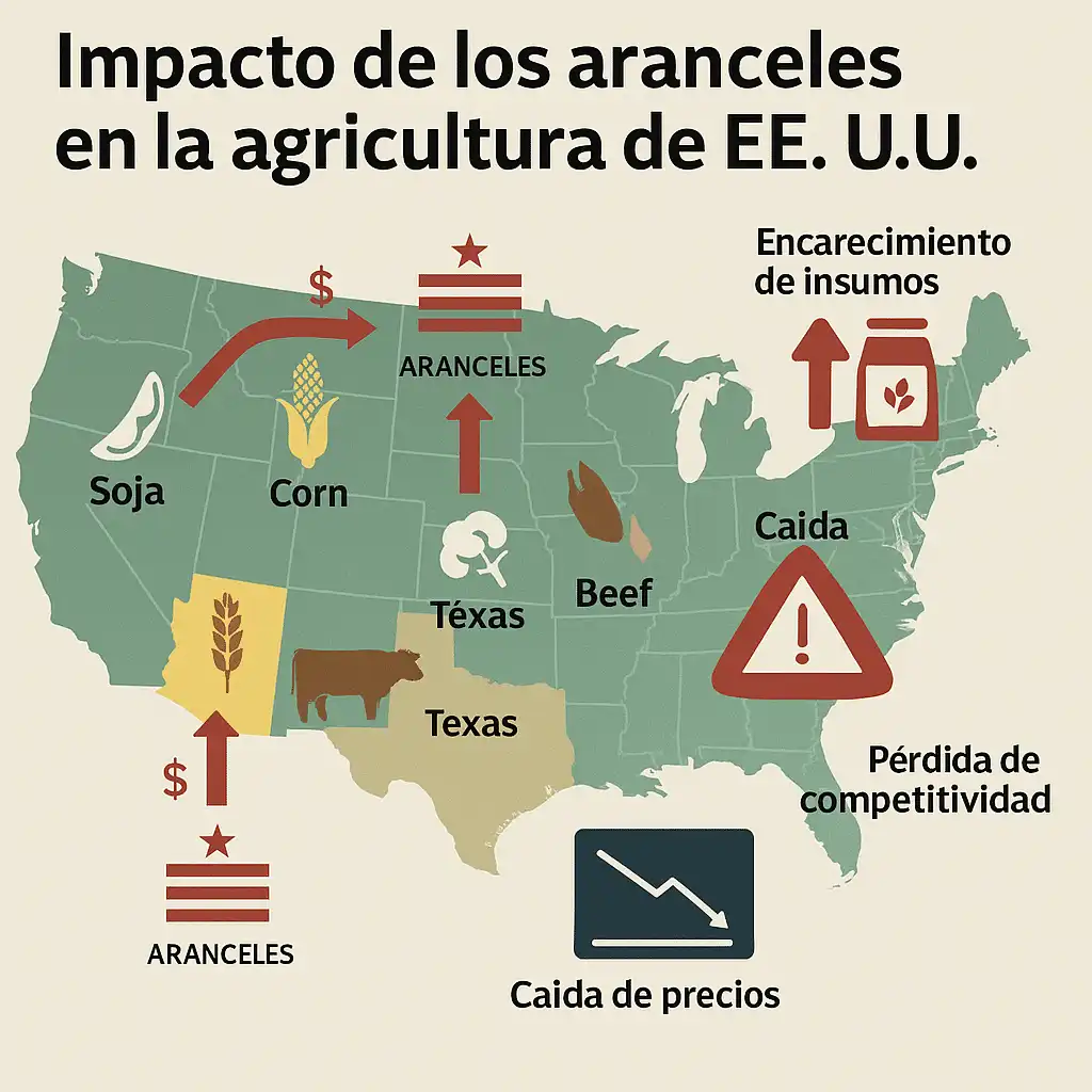 Impacto de la Reducción de Aranceles en la Economía Alimentaria de EE.UU.