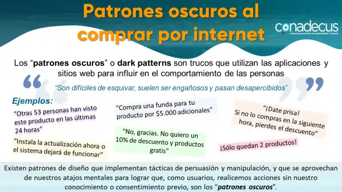 Los Patrones Oscuros en Internet: Cómo Manipulan Nuestras Decisiones