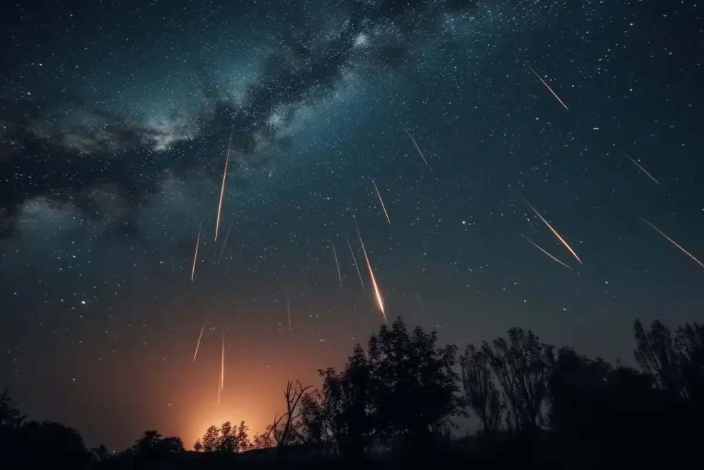 Espectáculo Celestial: Las Lluvias de Meteoros de las Leónidas y la Observación Planetaria