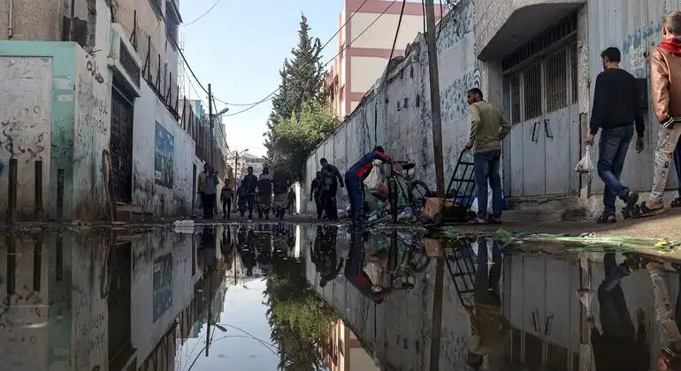 Impacto de las Lluvias en Gaza: Más de 13,000 Familias Afectadas