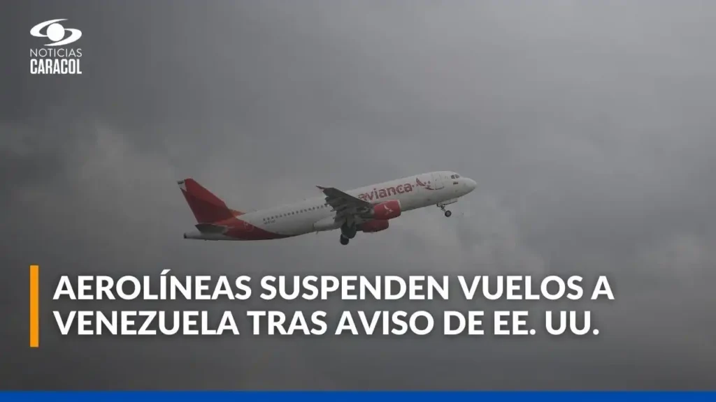 Cancelaciones de Vuelos a Venezuela: La Respuesta de Aerolíneas ante la Advertencia de EE.UU.