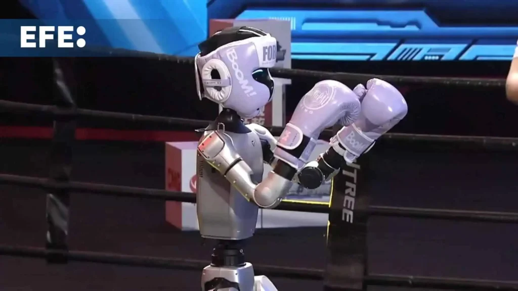 El Futuro del Boxeo: Robots Humanoides en el Ring