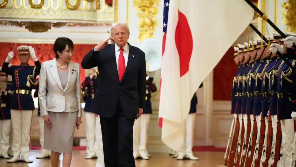 Trump Refuerza la Alianza con Japón en Medio de Tensiones con China