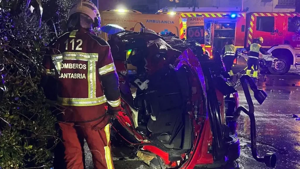 Tragedia en Cantabria: Tres jóvenes pierden la vida en un accidente de tráfico