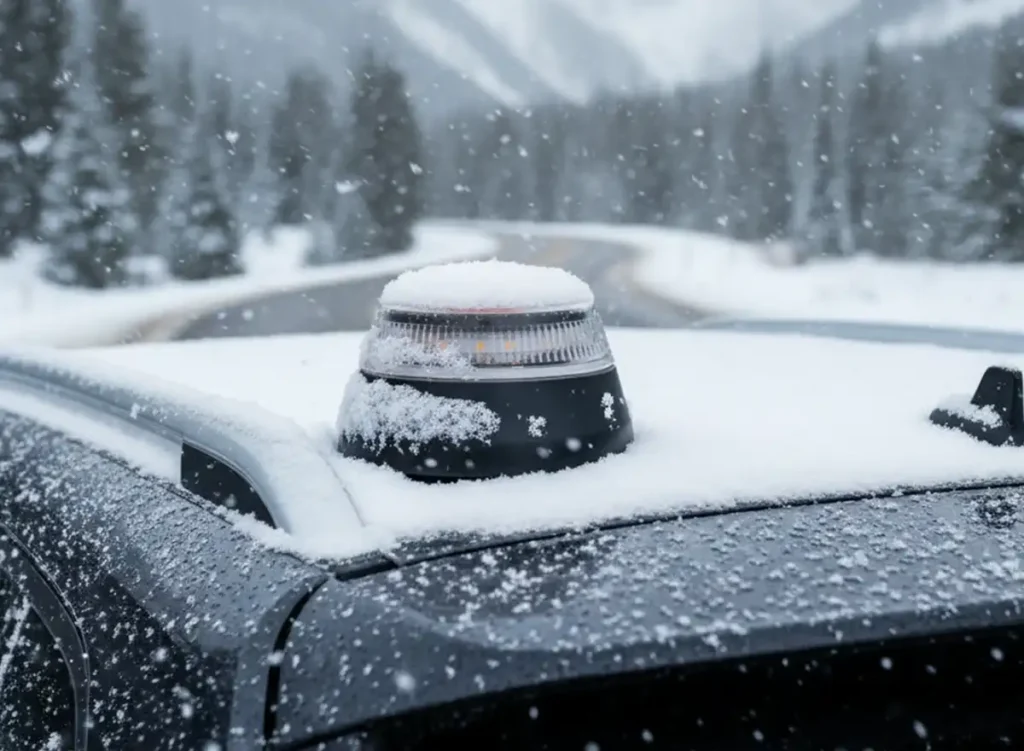 Desafíos de las Balizas V16 en Condiciones Invernales