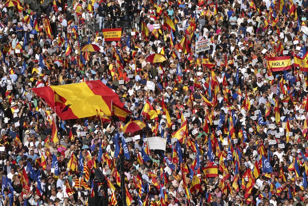 Masiva Manifestación del PP en Madrid: Un Clamor por el Cambio