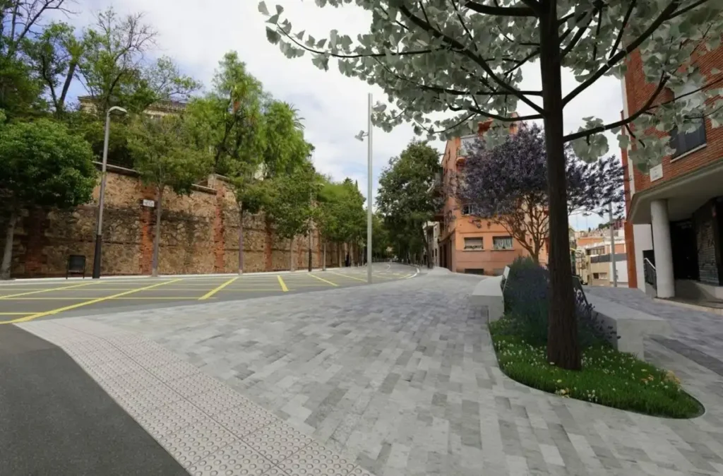 Transformación de la Plaza de Flandes: Un Nuevo Espacio para los Peatones en Barcelona