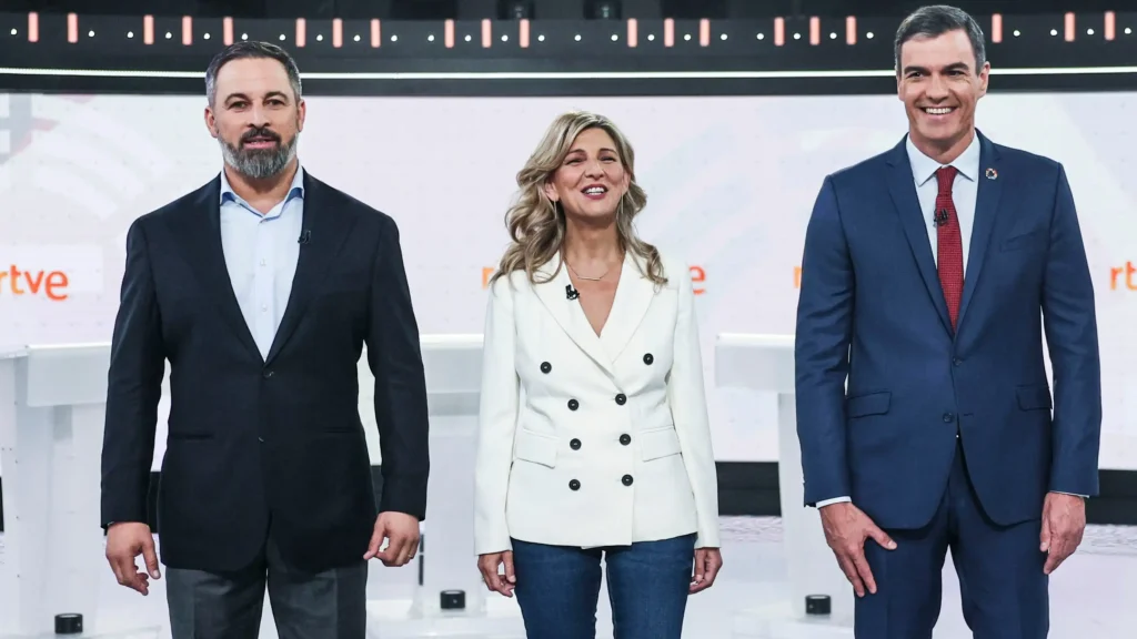 El Debate Político en la Televisión: Abad y Sánchez en el Punto de Mira