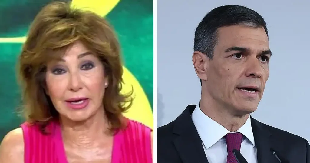 Ana Rosa Quintana critica duramente a Pedro Sánchez tras su entrevista en RTVE