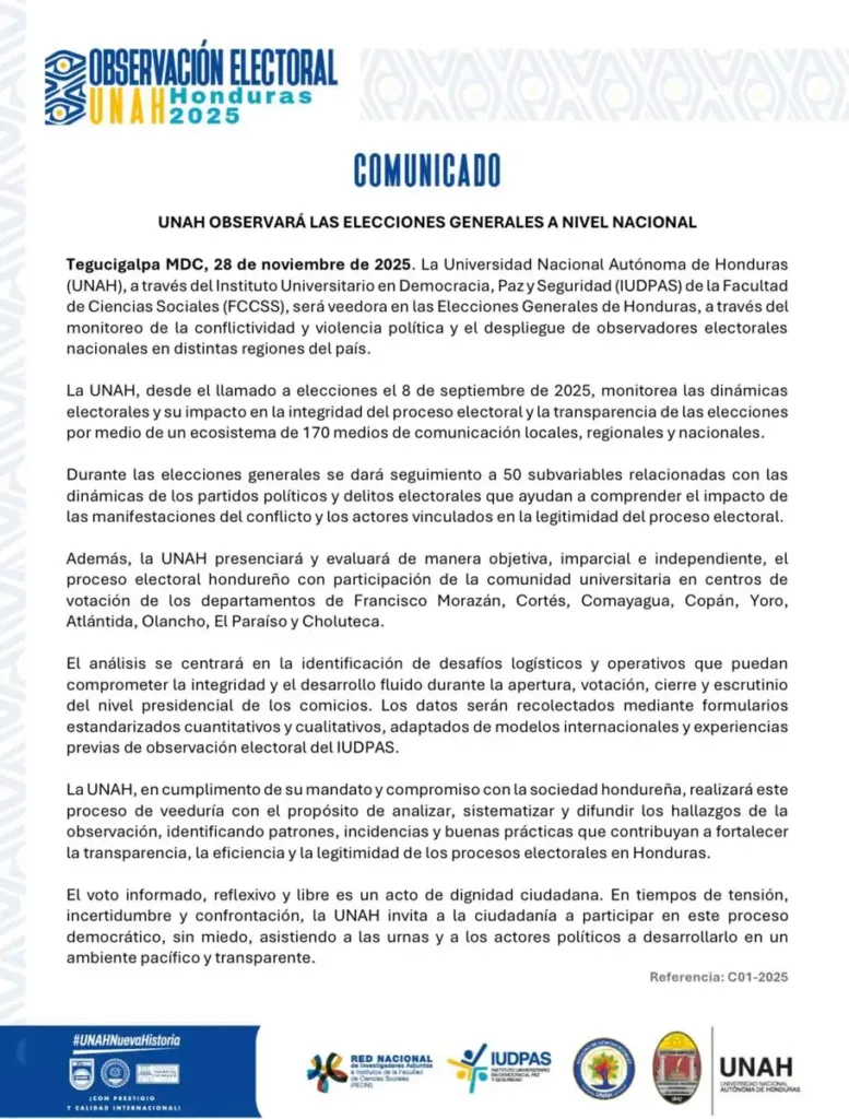 Tensión y Controversia en las Elecciones Presidenciales de Honduras