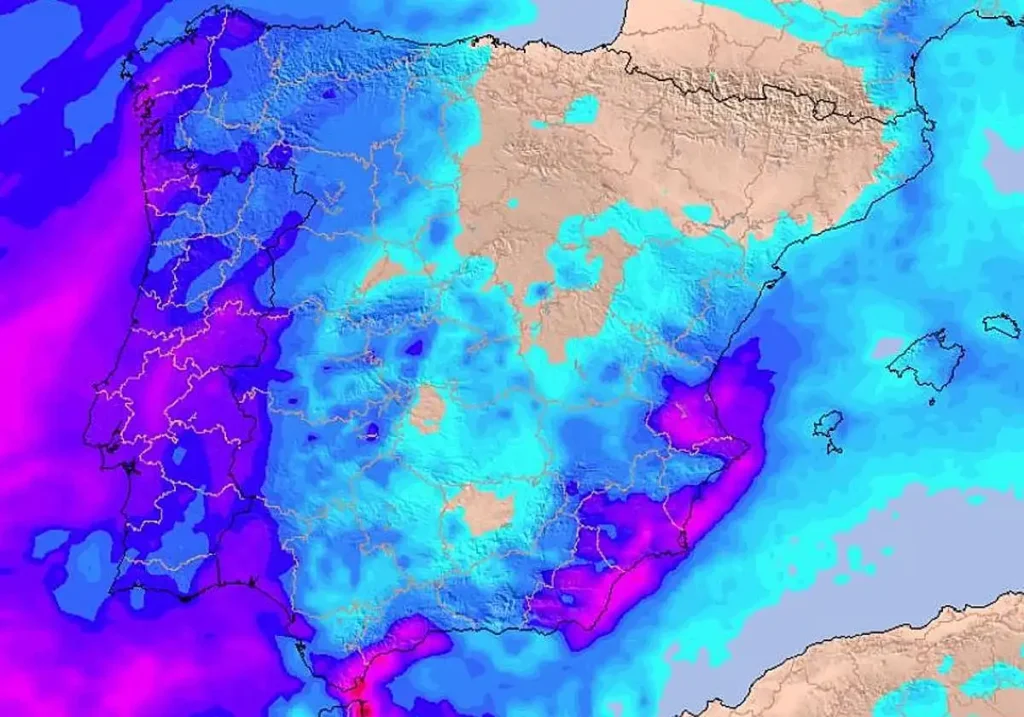 Impacto de la Borrasca Emilia en España: Alertas y Precipitaciones