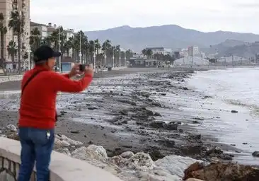 Impacto del Temporal de Levante en las Playas de Málaga