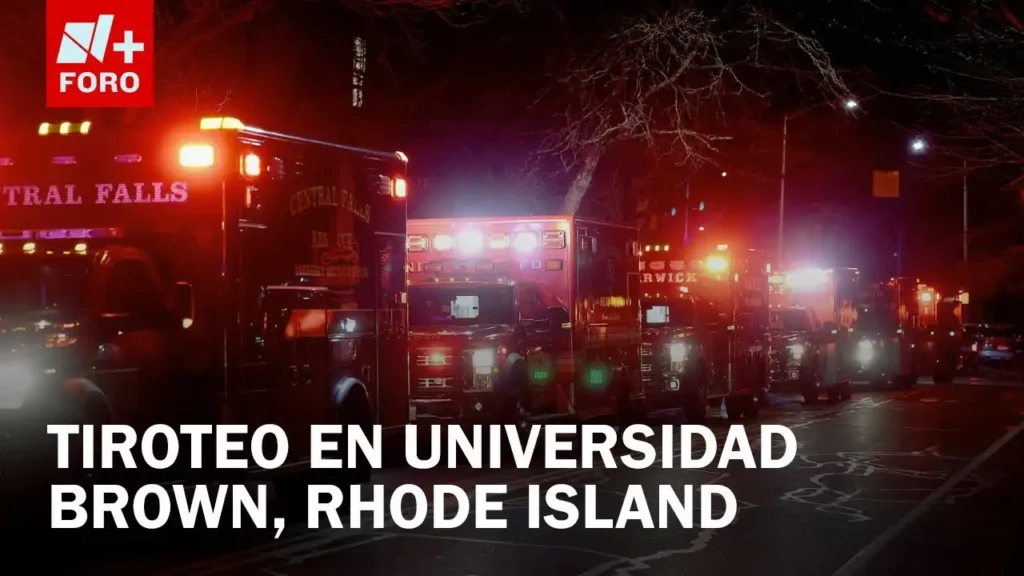 Tragedia en el Campus: Tiroteo en la Universidad de Brown Deja Muertos y Heridos