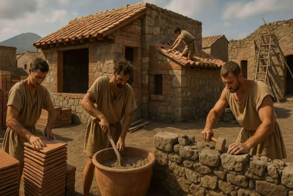 Descubrimientos en Pompeya: Revelando los Secretos del Hormigón Romano