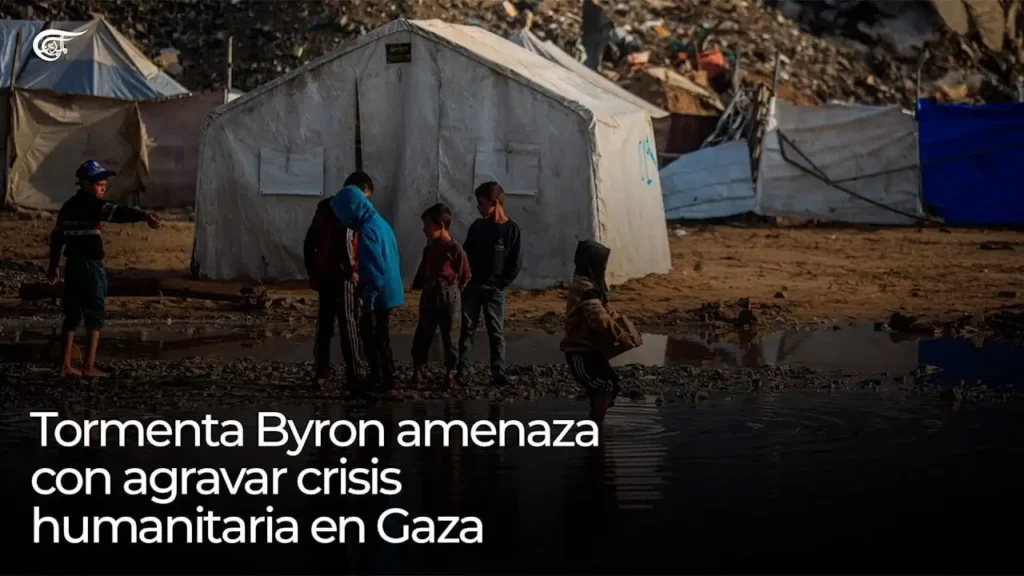 Impacto de la Tormenta Byron en Gaza: Una Crisis Humanitaria en Aumento