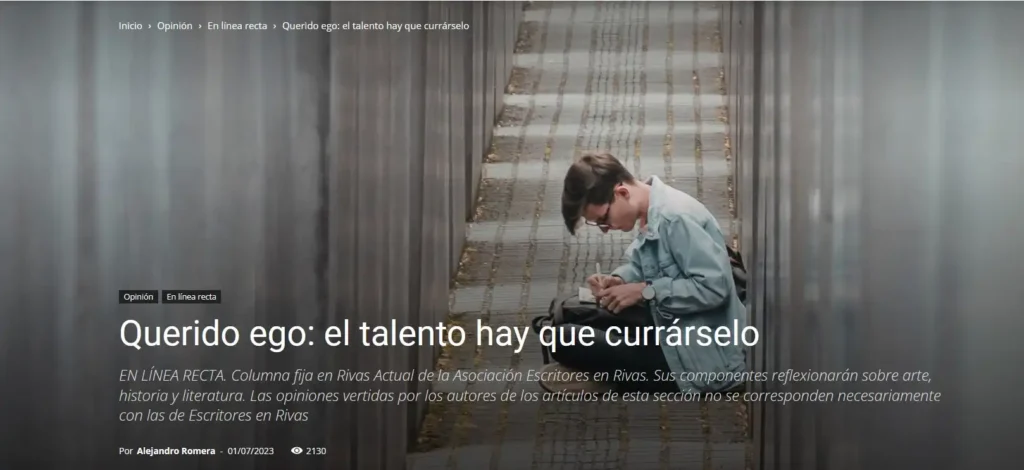 Reflexiones sobre el Ego y el Talento en la Literatura Contemporánea