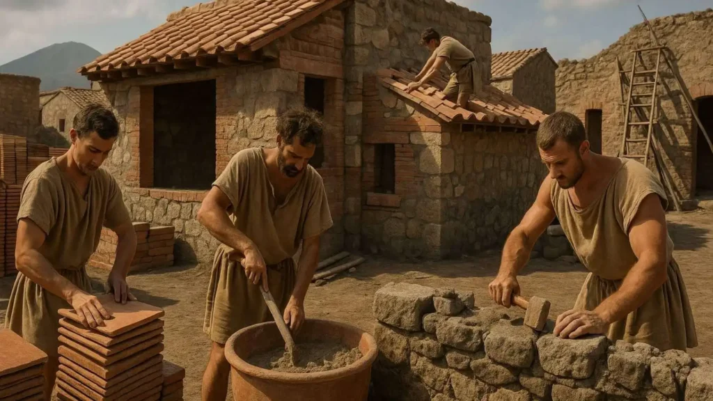 Descubrimientos en Pompeya: Revelaciones sobre el antiguo hormigón romano