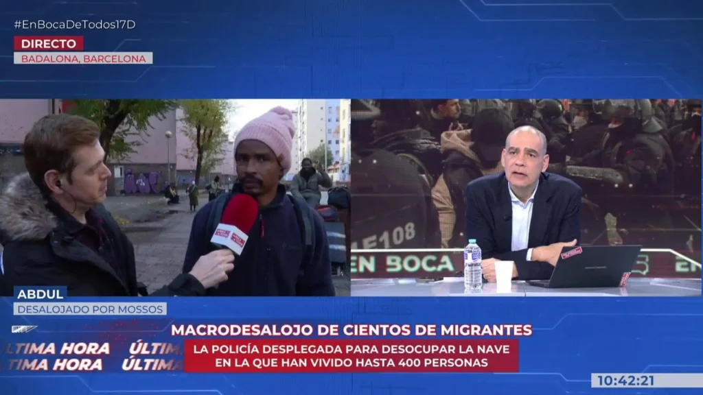 Tensión en Badalona: Desalojo de Okupas y Agresiones a la Prensa